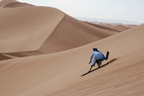 Morocco Sandboarding