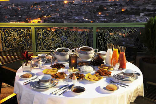 L’Amandier Restaurant At Palais Faraj